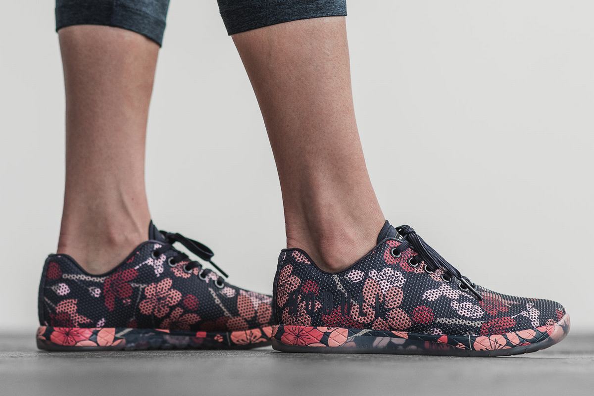Nobull Superfabric Women's Trainers Navy Pink | Australia (FV5768)